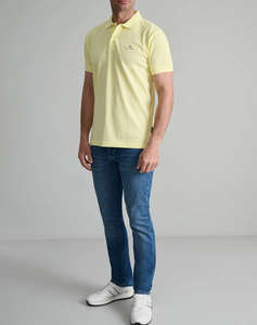 NAVY&GREEN BLUZA POLO MONOCROMA, CUSTOM FIT