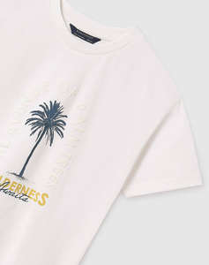 MAYORAL BLUZA MANECA SCURTA IMPRIMEU PALMIER