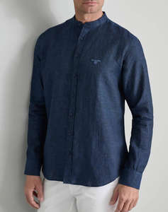 NAVY&GREEN CAMASA ΜΑΟ COMFORT FIT