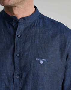 NAVY&GREEN CAMASA ΜΑΟ COMFORT FIT