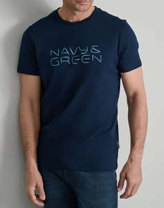 NAVY&GREEN BLUZA DECOLTEU