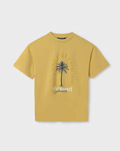 MAYORAL BLUZA MANECA SCURTA IMPRIMEU PALMIER