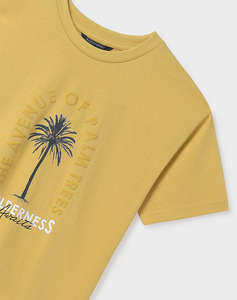 MAYORAL BLUZA MANECA SCURTA IMPRIMEU PALMIER