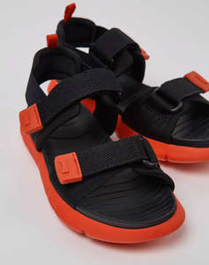 CAMPER Webbing Negro,Olas Negro/MiraSand Barco