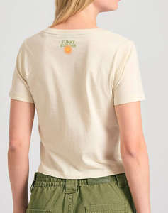 FUNKY BUDDHA Bluza de dama Maneca Scurta Cu imprimeu