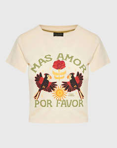 FUNKY BUDDHA Bluza de dama Maneca Scurta Cu imprimeu