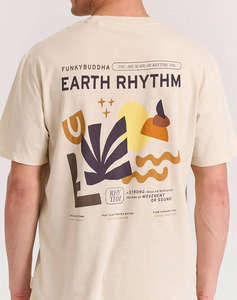 FUNKY BUDHA Bluza de barbati Maneca Scurta Cu imprimeu