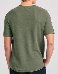 FUNKY BUDDHA T-shirt de barbati cu decolteu