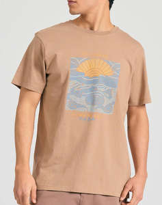 FUNKY BUDHA Bluza de barbati Maneca Scurta Cu imprimeu