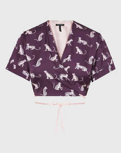 FUNKY BUDHA Crop top de dama