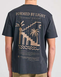 FUNKY BUDHA Bluza de barbati Maneca Scurta Cu imprimeu