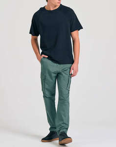 FUNKY BUDDHA Bluza de barbati Maneca Scurta Basic