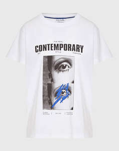 FUNKY BUDHA Bluza de dama Maneca Scurta Cu imprimeu