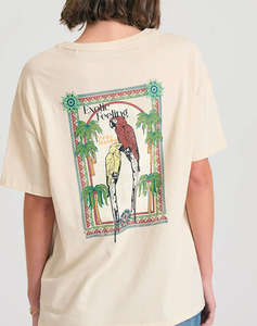 FUNKY BUDHA Bluza de dama Maneca Scurta Cu imprimeu