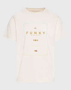 FUNKY BUDDHA Bluza de barbati Maneca Scurta Cu imprimeu