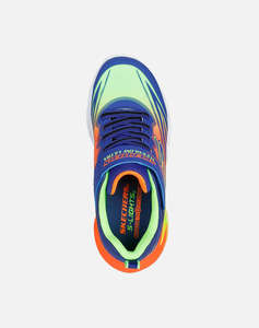SKECHERS Lighted Gore & Strap Sneaker W/ Midsole Techpiece