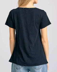 FUNKY BUDHA Bluza de dama Maneca Scurta Basic
