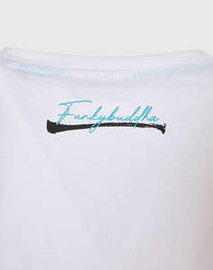 FUNKY BUDHA Bluza de dama Maneca Scurta Cu imprimeu