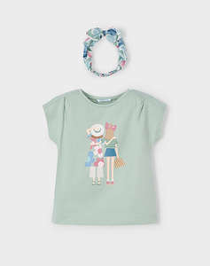 MAYORAL BLUZA CU CU MANECA SCURTA