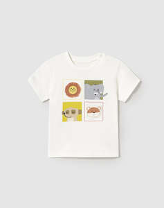 MAYORAL BLUZA CU CU MANECA SCURTA ANIMALUTE