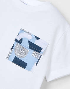 MAYORAL BLUZA CU CU MANECA SCURTA BUZUNAR
