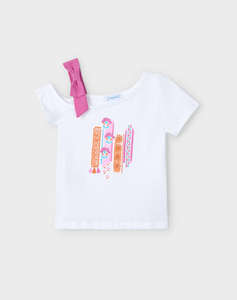 MAYORAL BLUZA CU CU MANECA SCURTA ASIMETRIE