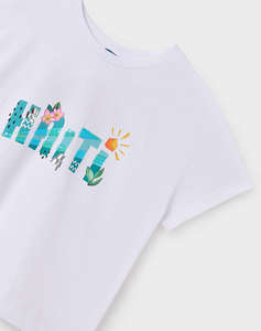 MAYORAL BLUZA CU CU MANECA SCURTA DESIGN