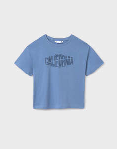 MAYORAL BLUZA CU CU MANECA SCURTA LITERE