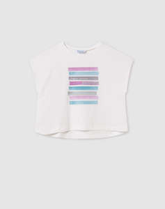 MAYORAL BLUZA CU CU MANECA SCURTA DESIGN