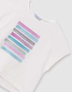 MAYORAL BLUZA CU CU MANECA SCURTA DESIGN