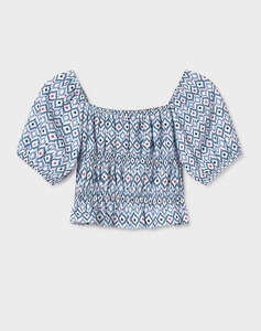 MAYORAL BLUZA CU CU MANECA SCURTA CU IMPRIMEU