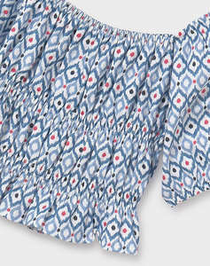 MAYORAL BLUZA CU CU MANECA SCURTA CU IMPRIMEU
