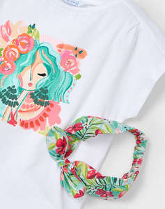 MAYORAL BLUZA CU CU MANECA SCURTA