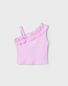 MAYORAL BLUZA CU BRETELE PERFORAT