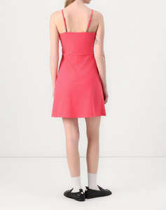TOMMY JEANS TJW ESSENTIAL STRAP FLARE DRESS