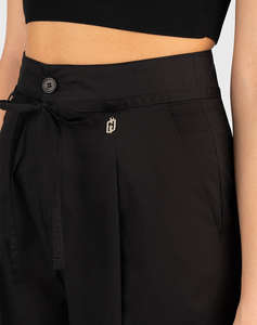LIU JO WHITE_WA5C81__ECS PANT.CROPPED RISVOLTO PANTALONI DE DAMA