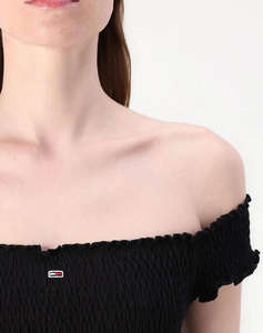 TOMMY JEANS TJW SMOCK BODYCON DRESS