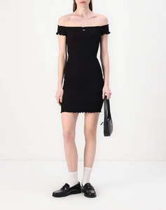 TOMMY JEANS TJW SMOCK BODYCON DRESS