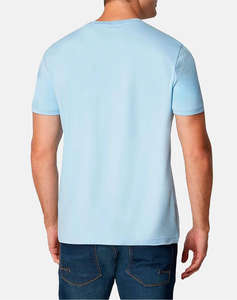 NAUTICA BLUZA T-SHIRT ΚΜSS ANCHOR POCKET TEE