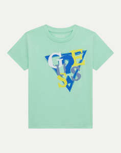 GUESS SS T-SHIRT - MID ORGANIC COTTON 160 BLUZA B