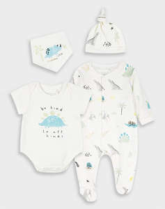 ENERGIERS BABY SET CADOU 4 BUC BAIAT ^100% BUMBAC