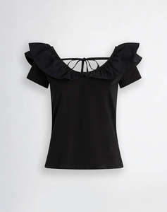 LIU JO WHITE_WA5J45__3.0 T-SHIRT MODA M/C BLUZA DE DAMA