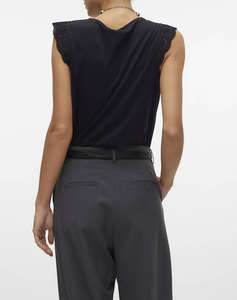 VERO MODA VMEMILY SL GATHERING TOP JRS NOOS