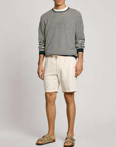 PEPE JEANS DROP 3A RELAXED LINEN SMART SHORTS BERMUDE DE BARBATI