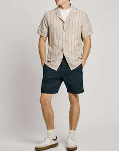 PEPE JEANS DROP 3A RELAXED LINEN SMART SHORTS BERMUDE DE BARBATI