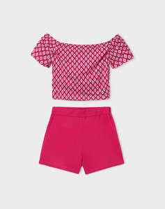 MAYORAL SET SHORTS CU IMPRIMEU
