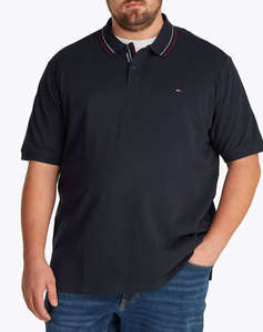 TOMMY HILFIGER BT-PLACKET INTEREST REG POLO-B