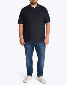 TOMMY HILFIGER BT-PLACKET INTEREST REG POLO-B