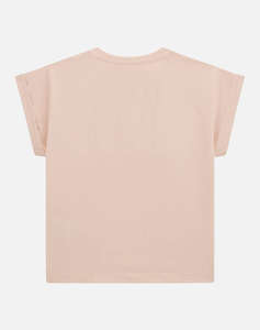 GUESS MIDI SS T-SHIRT - MID ORGANIC CO STR JERSEY 160 BLUZA G