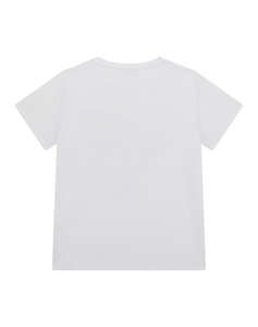 GUESS MIDI SS T-SHIRT - MID ORGANIC CO STR JERSEY 160 BLUZA G